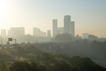city skyline