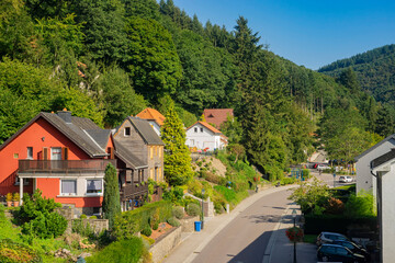 Fototapeta na wymiar Beautiful country side scene of Vianden