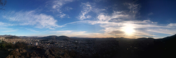 Sunset panoramic