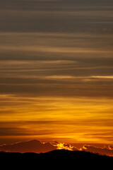 Beautiful sunset view. Perfect image for wallpaper.