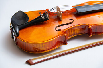Fototapeta na wymiar beautiful violin classic