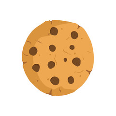galleta con chispas de chocolate
