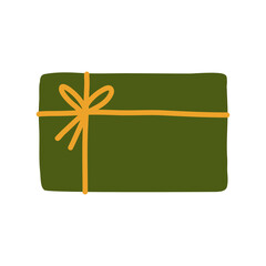Gift box icon elements illustration