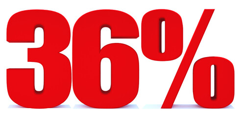 36 Percent off 3d Sign on White Background, Special Offer 36% Discount Tag, Sale Up to 36 Percent Off,big offer, Sale, Special Offer Label, Sticker, Tag, Banner, Advertising, offer Icon