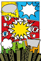 コミック風吹き出し素材 Wall Mural Wallpaper Murals Takao