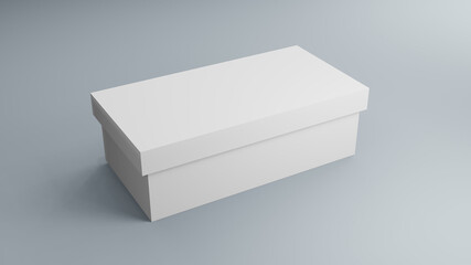 Box Mockups blank packaging box 3d rendering