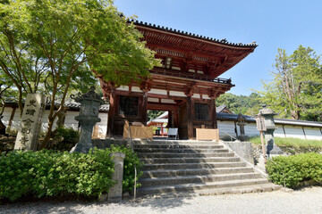 Obraz premium 天野山金剛寺 楼門 大阪府河内長野市