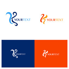 Obraz premium tribal letter icon vector design logo template