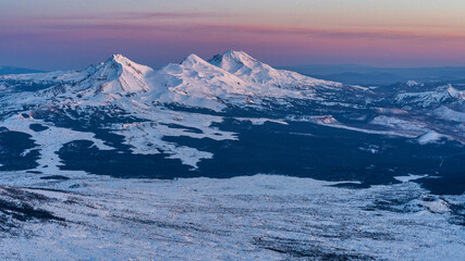 Aerial Photographs of the Cascade Mountains in Bend, Oregon