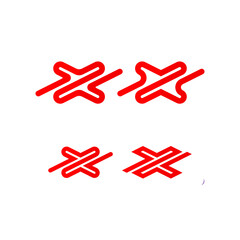 geometric symbol icon design logo vector template