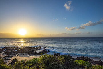 ハワイのサンセット