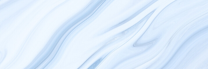 Obraz premium Marble rock texture blue ink pattern liquid swirl paint white dark that is Illustration panorama background for do ceramic counter tile silver gray that is abstract waves skin wall luxurious art ideas