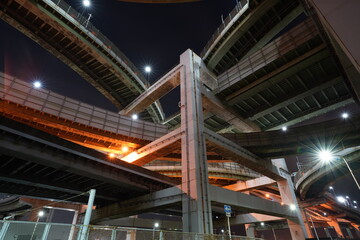 Fototapeta premium ジャンクション夜景