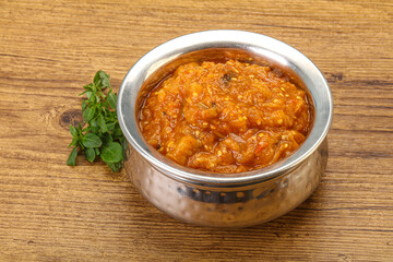 Caucasian cuisine - Mangal salad with vegetables