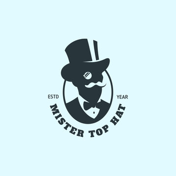 Mister top hat logo