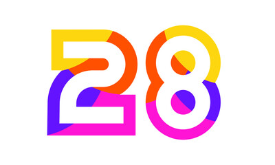 28 Colorful Fun Modern Flat Number