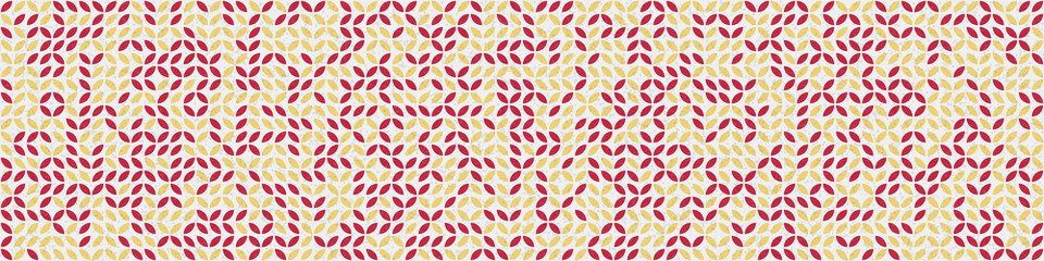 Fototapeta premium Abstract Geometric Pattern generative computational art illustration