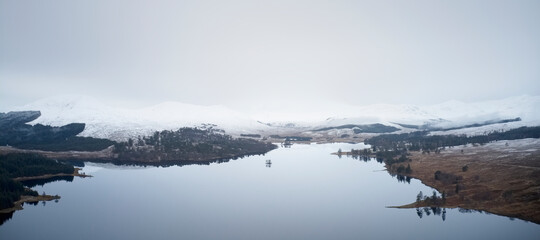 Mindfulness empty background with ocean and blank sky