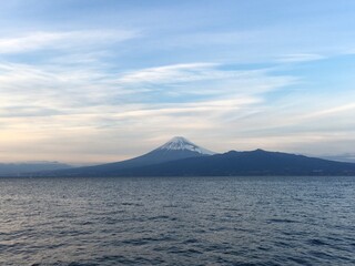 西伊豆から望む富士山
