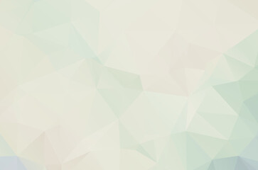 Fototapeta premium Multi color geometric triangular low poly background style