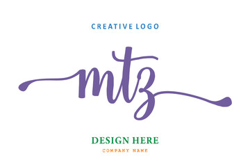 MTZ lettering logo is simple, easy to understand and authoritative