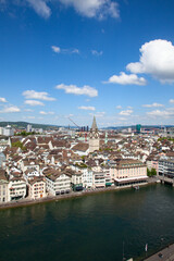 Fototapeta premium Zurich in summer