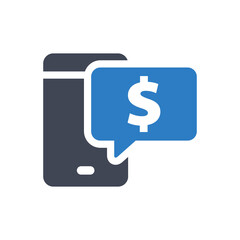SMS banking icon