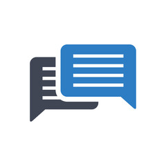 Chat communication icon