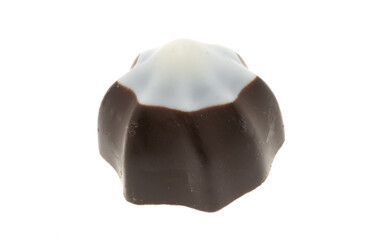 chocolate candies isolated