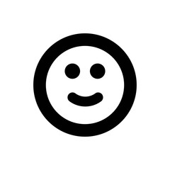 Happy smile icon
