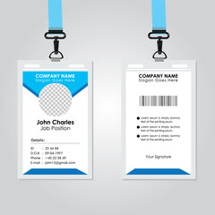 Business ID Card Template Design