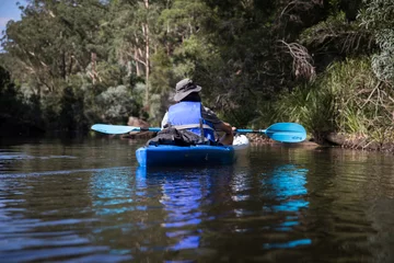 Foto op Canvas Exploring rivers by kayak © LightItUp
