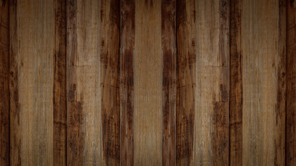 old brown rustic dark grunge wooden texture - wood background banner