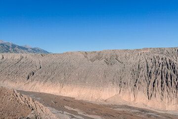 Gobi Grand Canyon in Karamay, Xinjiang, China in summer