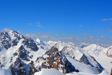 winter mountain landscape