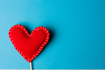 heart on a stick valentine holiday decoration romance fun