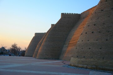 old fortress in the city