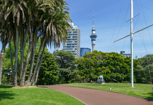 Albert Park in Auckland