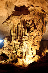 Dripstone Cave Ha Long Vietnam