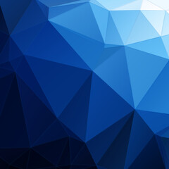 Blue geometric background