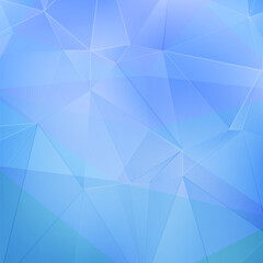 Blue geometric background