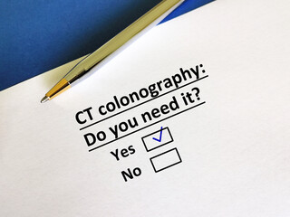 Questionnaire about radiology