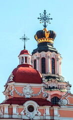 Vilnius,fragment of Casimir's Church