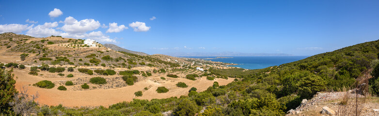 Coast of Paros island. Paros is located at the heart of the Cyclades, and is one of the best loved holiday destinations in Greece.