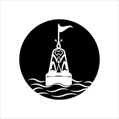Buoy Icon, Float Buoy Icon