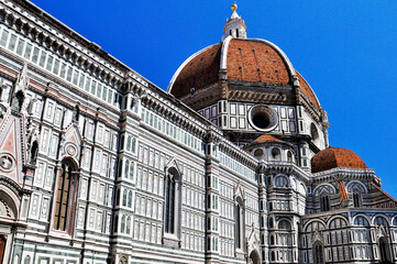 Fototapeta premium Firenze - La spettacolare cupola di Santa Maria degli Angeli