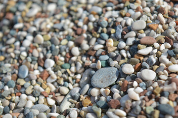 pebbles on the beach