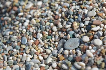 pebbles on the beach
