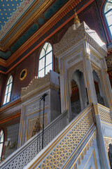 Obraz na płótnie Canvas Yildiz Hamidiye Mosque and its exterior view
