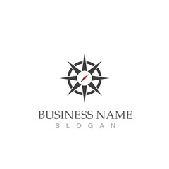 compass icon vector illustration template